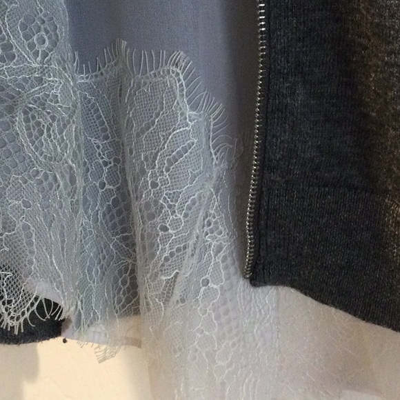 Bailey44 Sweater with faux shirt and zipper detail in the back - Picture 5 of 5